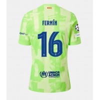 Fotballdrakt Herre Barcelona Fermin Lopez #16 Tredjedrakt 2024-25 Kortermet